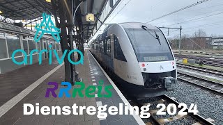 Dienstregeling 2024  Alle trein wijzigen  IC Berlijn 30 min sneller Reisvlog 5 [upl. by Keyek]