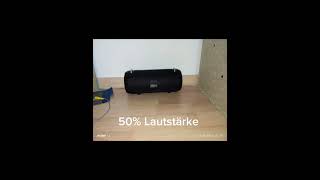 soundtest mifa A90 gegen wking d8 50 Lautstärke und 100 Lautstärke am Ende des videos [upl. by Else]