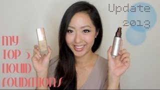 REVIEW My Top 5 Liquid Foundations  Matte Summer Foundation RoutineTutorial [upl. by Nimesh]