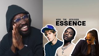 WizKid  Essence Audio ft Justin Bieber Tems REACTIONREVIEW  palmwinepapi [upl. by Jarvey]