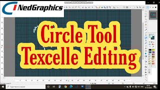 CIRCLE TOOL  Texcelle Editing  how jacquard design work  Texcelle  JACQUARD DESIGN [upl. by Llecrad]