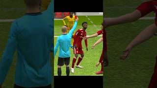 Bukayo Saka Red Card Foul 😱😳🔥 saka football pes efootball shortfeed shorts soccer konami [upl. by Anirol]