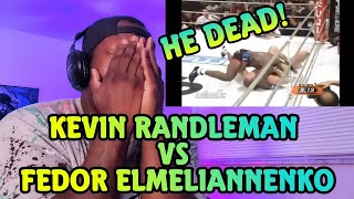 Kevin Randleman Vs Fedor Elmeliannenko Full Fight  PRIDE Critical Countdown  Reaction [upl. by Idou296]