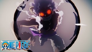 Luffy Transforms to Gear Five for Rob Lucci  One Piece [upl. by Arihppas]