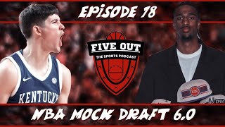 2024 NBA Mock Draft 60 POST DRAFT LOTTERY [upl. by Delmore]