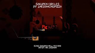 Sakupen circles by TheDiamondPizza  Geometry Dash [upl. by Asaph312]