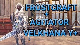 MHW Iceborne New Velkhana Y Build Agitator FrostCraft [upl. by Knipe]