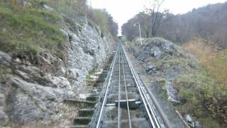 Standseilbahn 690002 Pazzallo  San Salvatore Bergfahrt Funicolare [upl. by Vale]