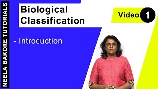 Biological Classification  NEET  Introduction  Neela Bakore Tutorials [upl. by Marte]