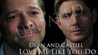 Dean and Castiel  Love Me Like You Do Updated Requested Version [upl. by Egbert]