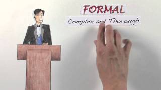 Formal vs Informal Writing Whats the Difference and When to Use Them [upl. by Akel]