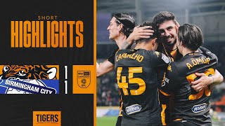 Hull City 11 Birmingham City  Short Highlights  Sky Bet Championship [upl. by Sinegra]