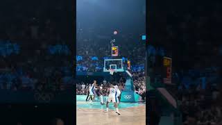 🥶 This angle of Steph Currys DAGGER against France is WILD 🇺🇲🥇 [upl. by Delano]