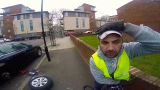 Why you come so fass Ferdi bike crash don’t go anywhere [upl. by Etterraj]