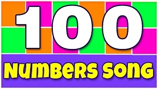 Number Song 1 – 100  Rhymes For Children  Learn to Count by Nursery Rhyme Street [upl. by Esoranna393]