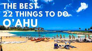 22 Things to Do Around Oahu  The BEST of Honolulu Waikiki amp North Shore [upl. by Yztim]