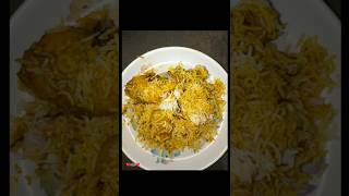 Hyderabadi chicken biryani 😋🤤biriyani chickenbiryani shorts dailyshorts ytshorts reelsfood [upl. by Analim939]