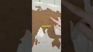 Australia is Moving 7cm North Every Year shortvideos viral trending [upl. by Silecara]