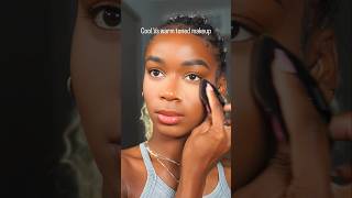 Cool Vs warm makeup using maybellinenewyork eraser concealer makeuptutorial [upl. by Sierra]