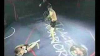 MMA fighter breaks leg MUST WATCH [upl. by Nnyrb916]