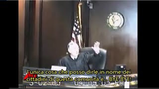 Killer provoca il giudice Condannato a 120 anni di carcere e salutato con un impagabile quotbye byequot [upl. by Aciretehs773]