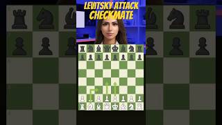 CHECKMATE with Levitsky Attack chess chessgame shorts [upl. by Freemon]