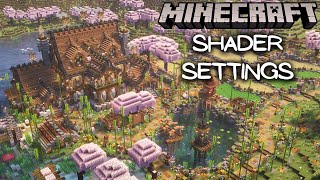 My Current Minecraft Shader Settings [upl. by Miller]