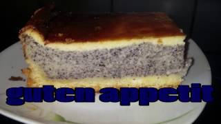 Mohn Quark Schmand Kuchen [upl. by Artim]