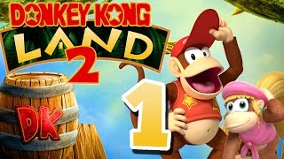 DONKEY KONG LAND 2 🍌 1 Donkey Kongs Entführung auf dem Gameboy [upl. by Cyn184]