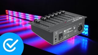 Unboxing SDC6 DMX 6Kanal DMXController  Techcheck [upl. by Erv508]