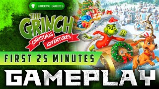 The Grinch Christmas Adventures  4K Gameplay First 25 Minutes  Xbox Series X [upl. by Aradnahc]