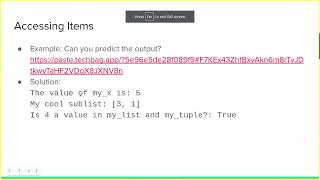 CSCA08 Term Test 2 Review Seminar Winter 2023 [upl. by Dymphia]