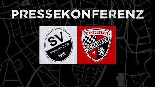 🔴 RELIVE Pressekonferenz vor dem Spiel SV Sandhausen  FC Ingolstadt [upl. by Ecinaj309]