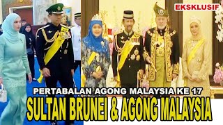 KDYMM SULTAN DAN KDYMM RAJA ISTERI BERKENAN BERANGKAT KE PERTABALAN AGONG MALAYSIA KE 17 [upl. by Darooge134]