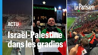 Pologne Kosovo Algérie Le conflit israélopalestinien s’impose dans les stades de football [upl. by Blus]