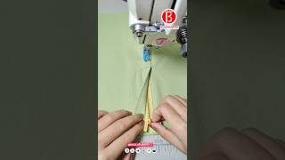 How to Make Simple method of zippering pants Tutorial Part [upl. by Tarttan189]