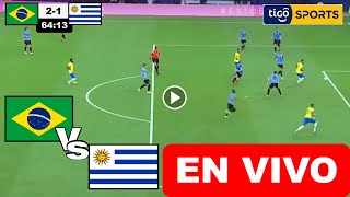 🔴 Brasil vs Uruguay EN VIVO hoy Eliminatorias Sudamericanas ✅ Donde ver Brasil vs Uruguay resumen [upl. by Atirec]