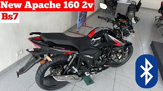 New Tvs Apache RTR 160 2v 2024 New Model Review  tvs apache rtr 160 new model 2024  tvs apache [upl. by Ediva]