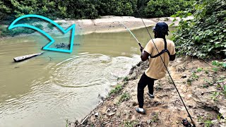 I CAUGHT 2 GIANT MONSTERS FROM CITY BAYOU 100lbs [upl. by Stannfield]