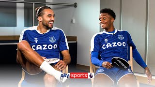 Never Have I Ever Appeared on Monday Night Football 😂  Dominic CalvertLewin and Demarai Gray [upl. by Akenit]