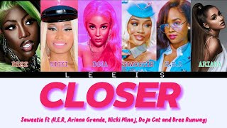 Closer  Saweetie ft HER and More Remix [upl. by Anot]