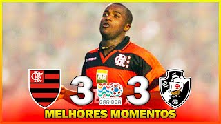 FLAMENGO 3 X 3 VASCO ● MELHORES MOMENTOS ● CAMPEONATO CARIOCA 2000 ● 7ª RODADA [upl. by Anirdua250]