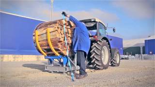 Binderberger Anbaubündler  Firewood Bundling Machine [upl. by Ariam]