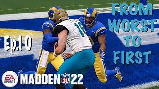 Madden 22 Franchise From Worst to First Ep10 [upl. by Lasonde]