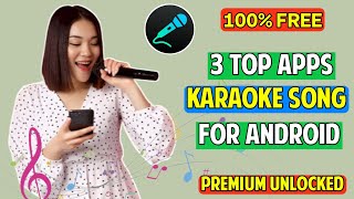 Top 3 Best Karaoke Apps For Android in 2024 [upl. by Llehsram]