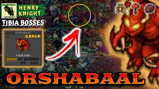 TIBIA BOSSTIARY 41  COMO FAZER O BOSS NEMESIS ORSHABAAL 5 KILLS 100 PONTOS [upl. by Yeslehc]