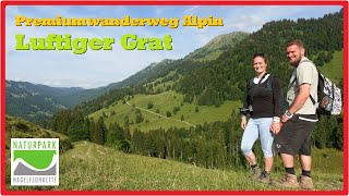 Premiumwanderweg Alpin Luftiger Grat  Hochgrat und Nagelfluhkette 27K [upl. by Lewanna]