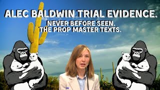 Alec Baldwin Trial Evidence Never Seen Prop Master Texts [upl. by Nlyak]