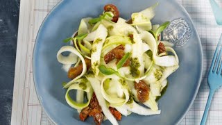 Recette  Tagliatelles et lamelles de courgettes [upl. by Nore527]