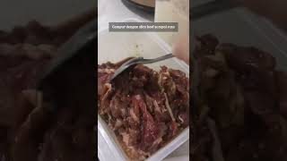 Marinasi slice beef buat grill di rumah ala ayce [upl. by Darnall]